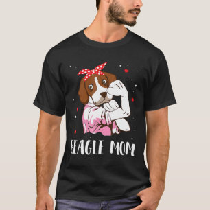 Camiseta Stars Hearts Dog Girl Happy Madame Day Beagle Dog