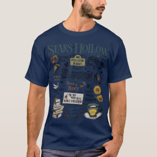 Camiseta Stars Hollow Onde Você Lidera Eu Serei Divertido