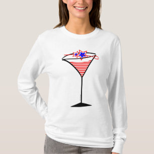 Camiseta Stars o t-shirt de Martini das listras de n