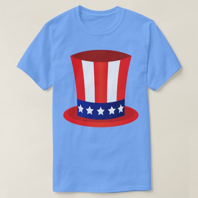 Camiseta Stars Stars Stars Hat (Frente do Design)