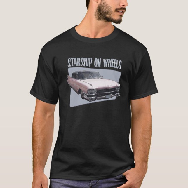 Camiseta Starship nas rodas (Frente)