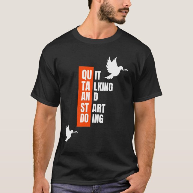 Camiseta Start Doing – Motivation in Action | Inspiring  (Frente)