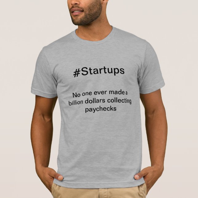 Camiseta #Startups (Frente)