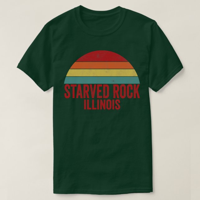 Camiseta Starved Rock State Park (Frente do Design)