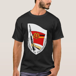 Camiseta Stasi, Ministério da Segurança Estatal, DDR GDR