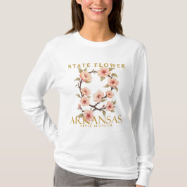 Camiseta State Flower Arkansas Apple Blossom