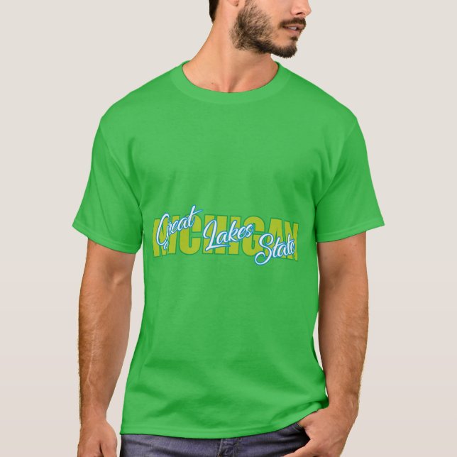 Camiseta State of Michigan1 (Frente)
