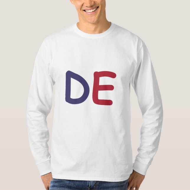 Camiseta StateMeant USA Delaware DE (Frente)