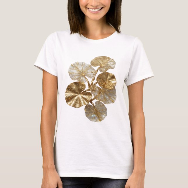 Camiseta Statement Gold ARTE ABSTRATA Statement (Frente)