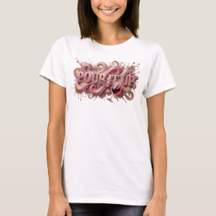 Camiseta Statement Pink POUR IT UP