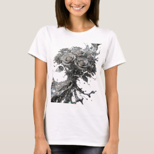 Camiseta Statement ROSAS PRATA Elegante