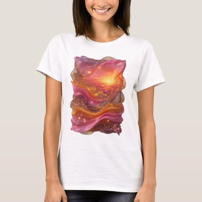 Camiseta Statement Silver ABSTRACT ART Statement (Frente)