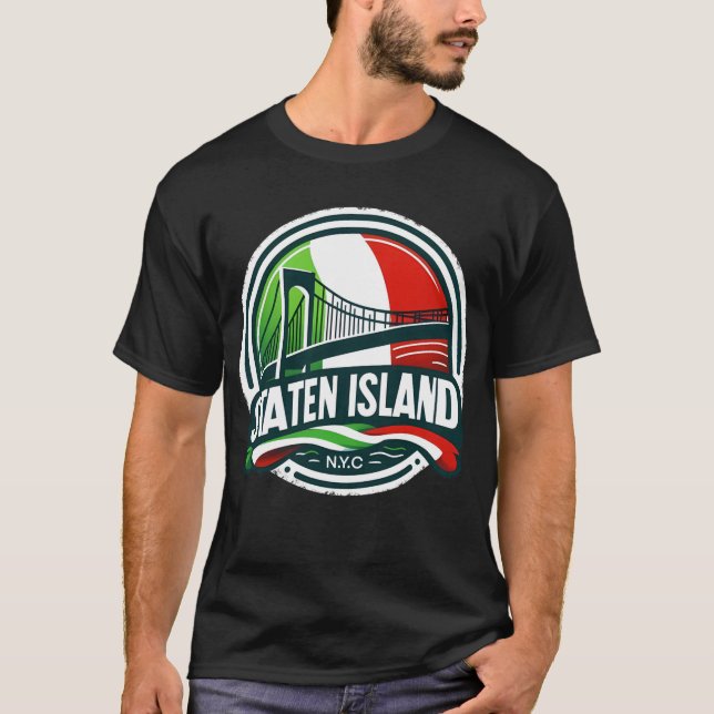 Camiseta Staten Island Italiano (Frente)