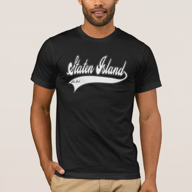 Camiseta Staten Island New York - branco (Frente)