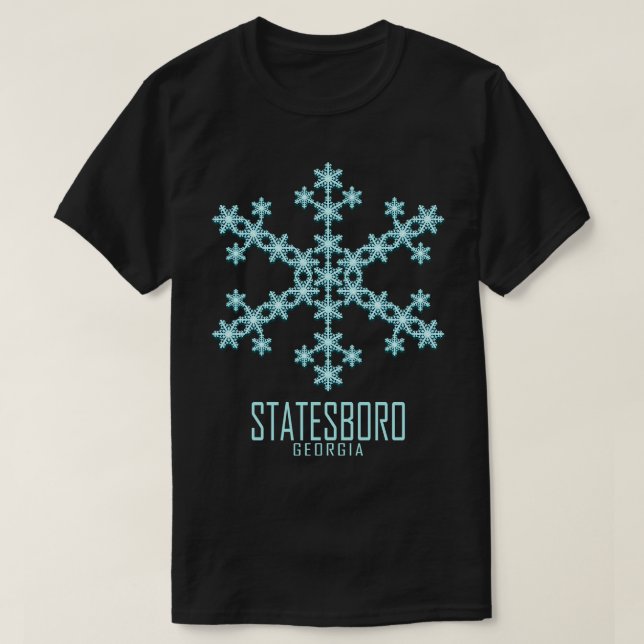 Camiseta Statesboro Georgia TShirt 2 (Frente do Design)