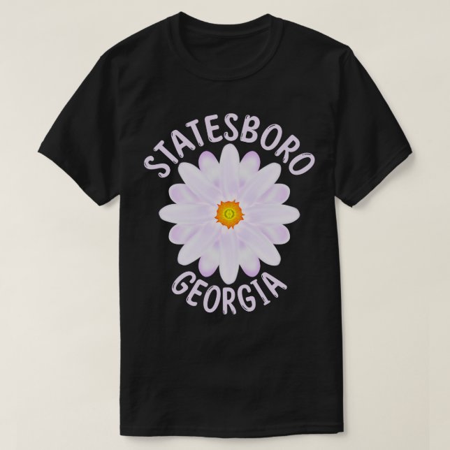 Camiseta Statesboro Georgia TShirt 6 (Frente do Design)