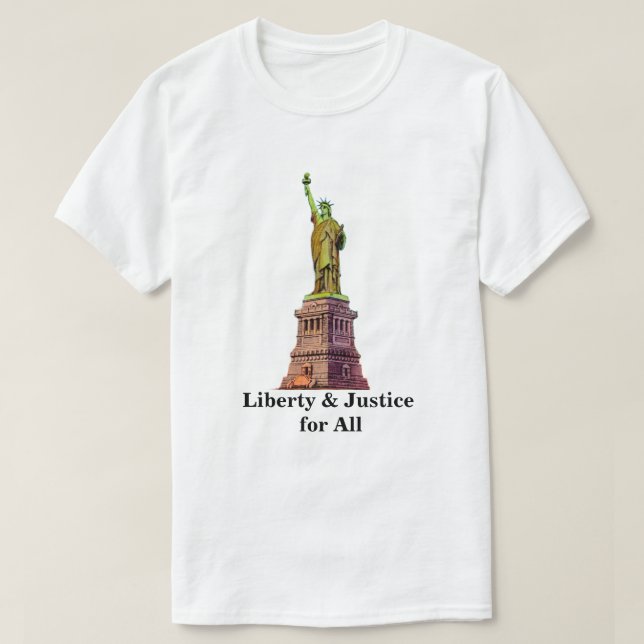 Camiseta Statue of Liberty T-Shirt (Frente do Design)