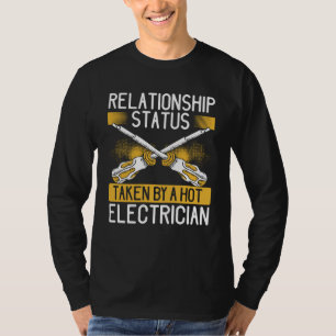 Camiseta Status de Relacionamento de Impressão Posterior To