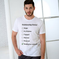 Status de Relacionamento Engraçado: Esperando por 