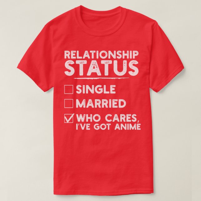 Camiseta Status do Relacionamento Funny 1 (Frente do Design)