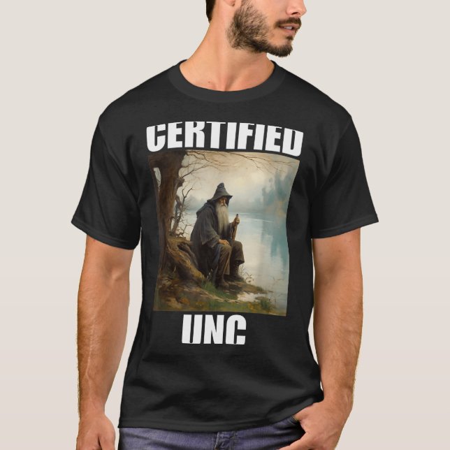 Camiseta Status unc certificado  (Frente)