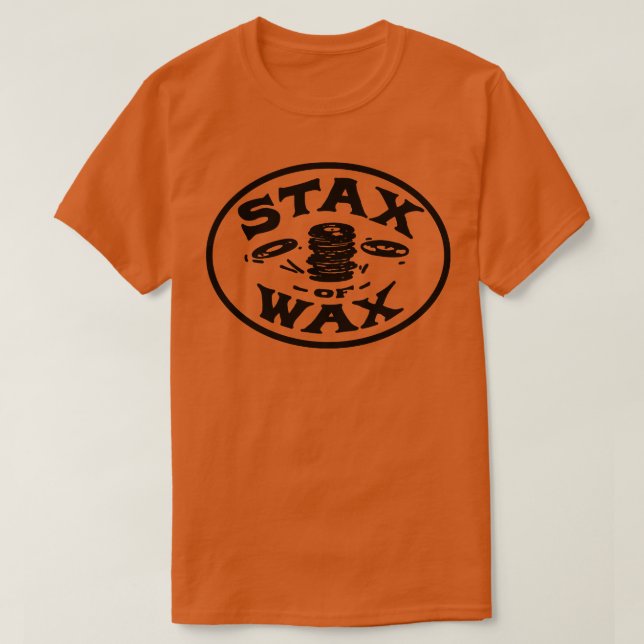 Camiseta Stax de Wax (Frente do Design)