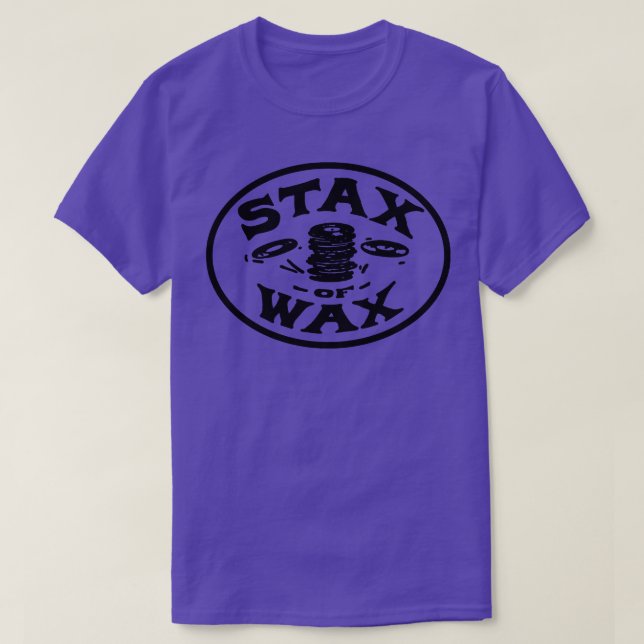 Camiseta Stax de Wax (Frente do Design)