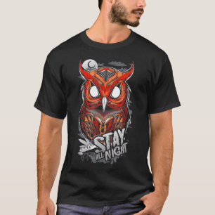 Camiseta Stay all Night i am an owl 