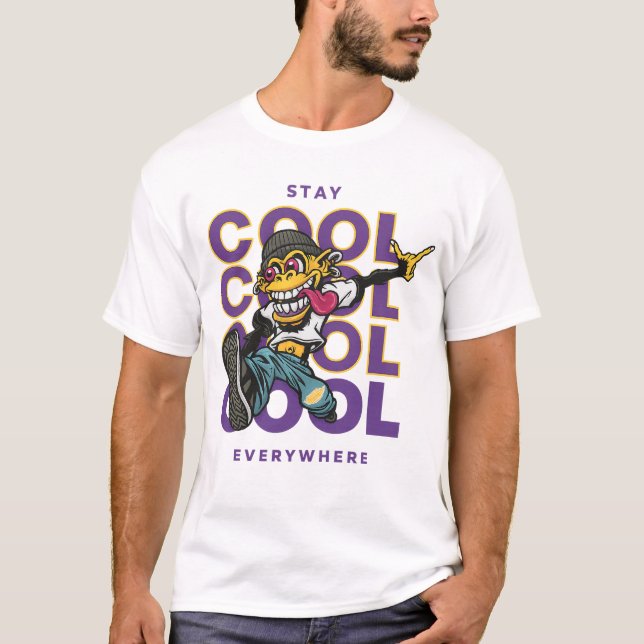 Camiseta Stay Cool Everywhere (Frente)