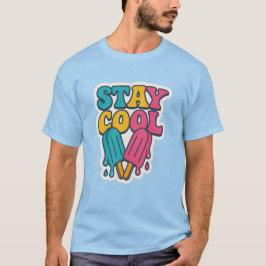 Camiseta Stay Cool – Retro Summer Popsicle