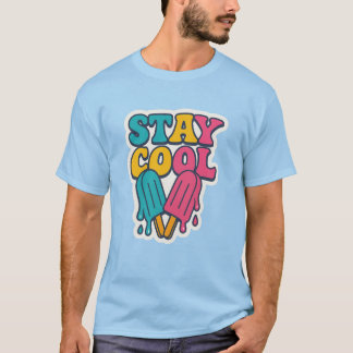 Camiseta Stay Cool – Retro Summer Popsicle