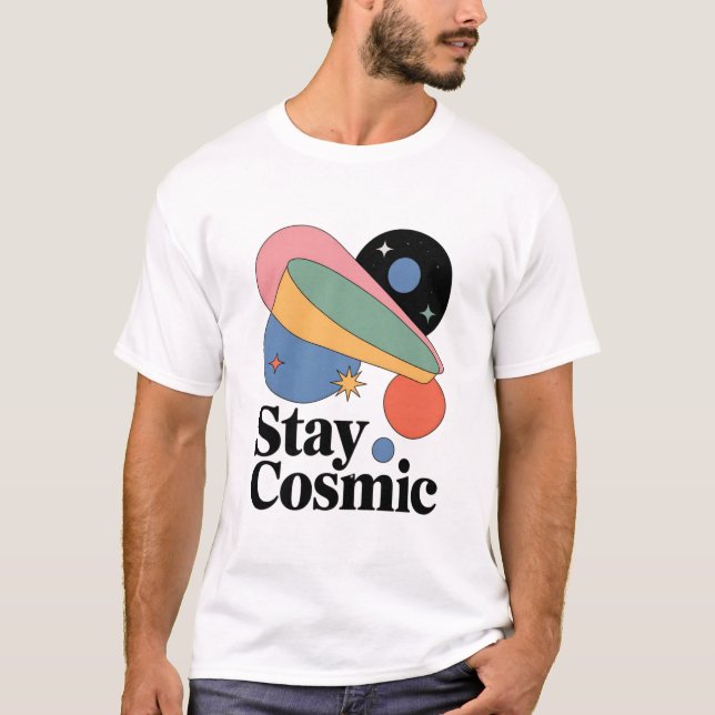 Camiseta Stay Cosmic (Frente)