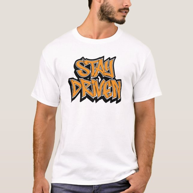 Camiseta Stay Driven Graffiti (Frente)