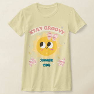 Camiseta Stay Groovy Summer Vibes