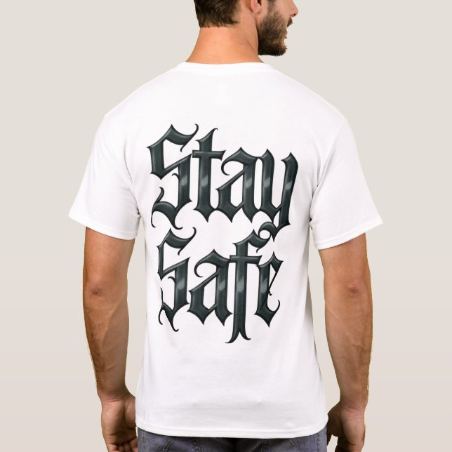 Camiseta Stay Safe (Verso)