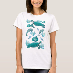 Camiseta Stay Salty Vibrações Estéticas do Ocean