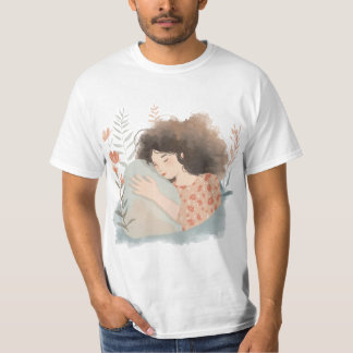 Camiseta Stay Soft – Gentle Strength Aesthetic Art