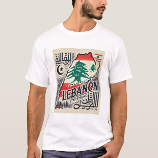 CAMISETA STAY STRONG LEBANON