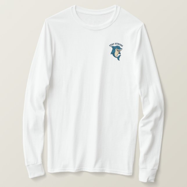 Camiseta Stay Strong Splash (Frente do Design)