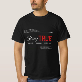 Camiseta stay true 
