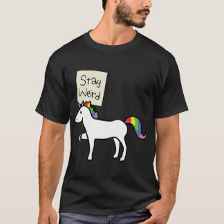 Camiseta Stay Weird family