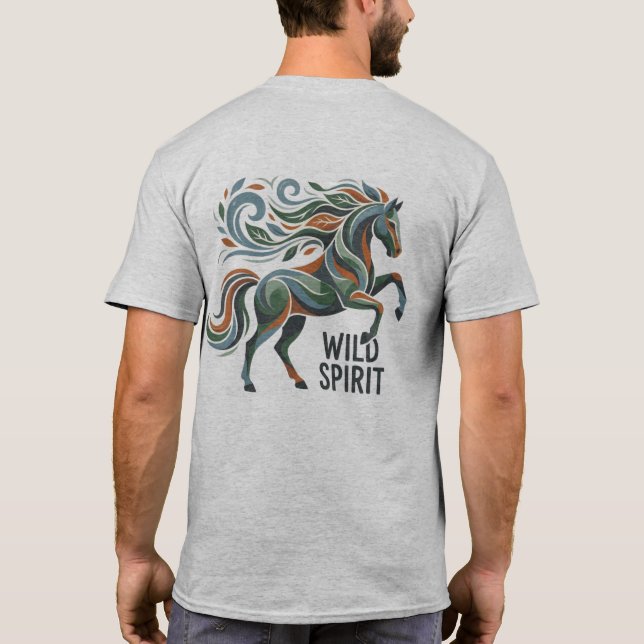 Camiseta stay wild (Verso)