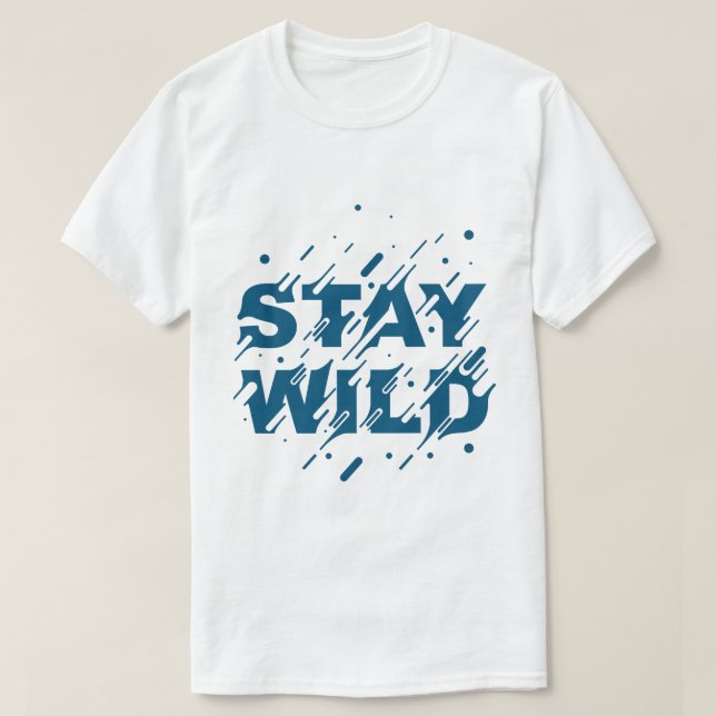 Camiseta Stay Wild Adventure T-Shirt (Frente do Design)