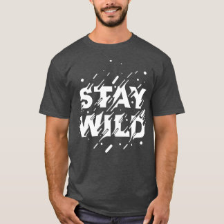Camiseta Stay Wild Boho Style Shirt