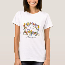 Camiseta Stay Wild flowerchild!