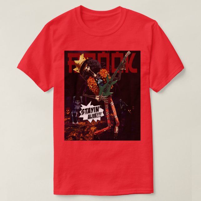 Camiseta Stayin Alive (Frente do Design)