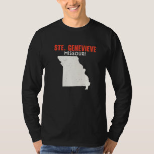 Camiseta Ste Genevieve Missouri EUA State America Viagem Mi