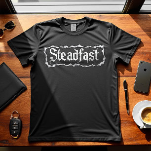 Camiseta Steadfast - Design motivacional