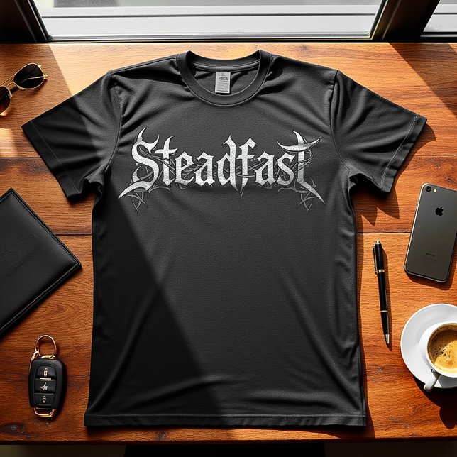 Camiseta Steadfast - Design motivacional (Criador carregado)