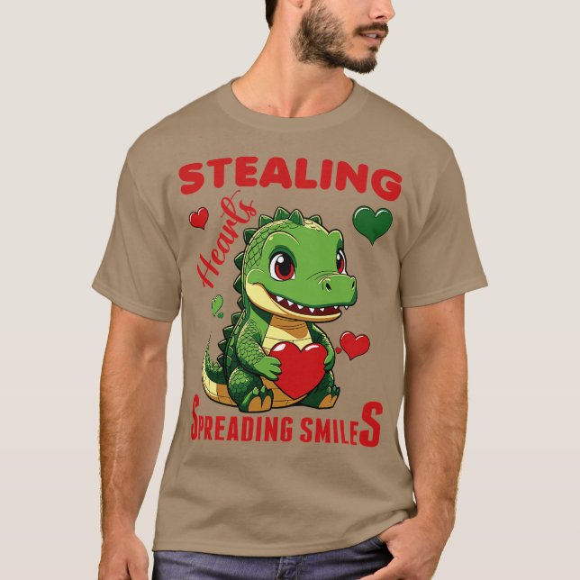 Camiseta stealing hearts spreading smiles (Frente)